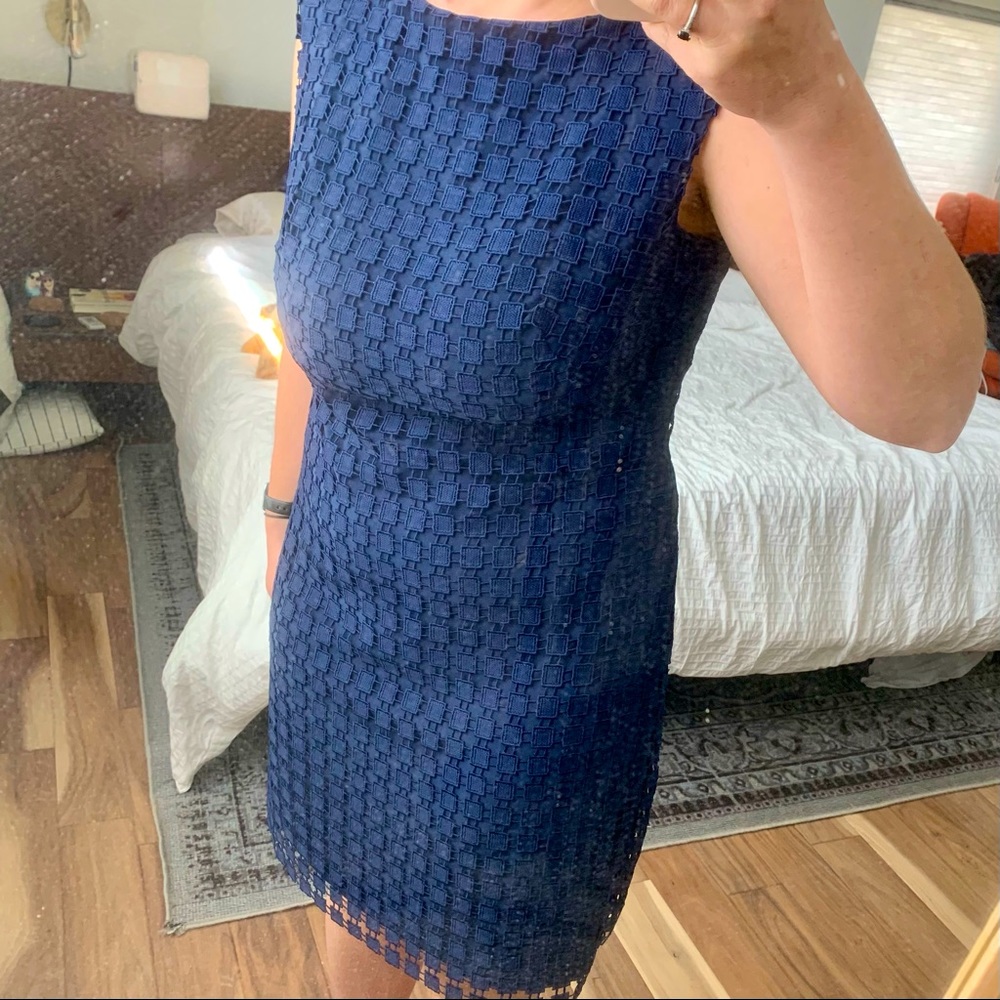 Lauren Ralph Lauren Blue Cocktail Dress , Size 12